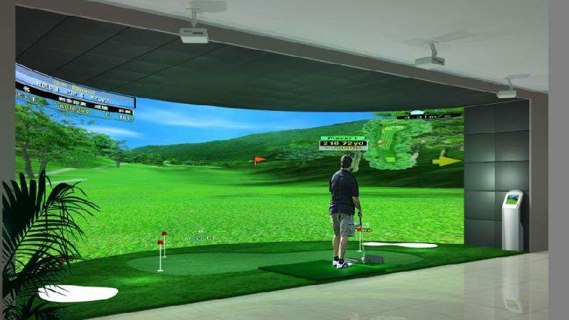 室內高爾夫贊助鳴時達杯2021大連全國青少年高爾夫球公開賽開幕