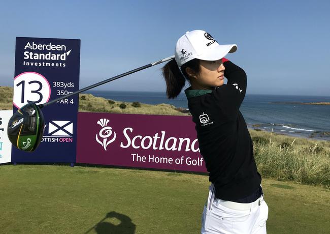 蘇格蘭公開賽：中國4女將劉鈺第22位 拉爾森領跑